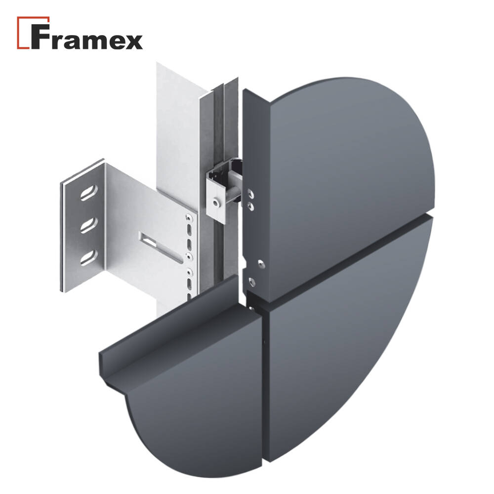 Навісна вентильована фасадна система Framex FN55
