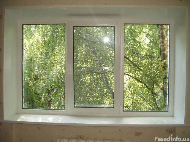 Окно трехстворчатое  Windoff's. Киев и Бровары - 2070  грн.