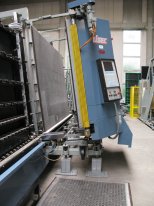 Стеклопакетная линия Lisec 1600 Х 2500 с газ прессом и роботом герметизации 