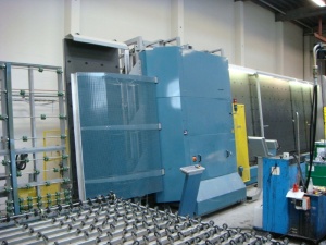 Комплект оборудования для производства стеклопакетов Lisec 1998-2004 год. 