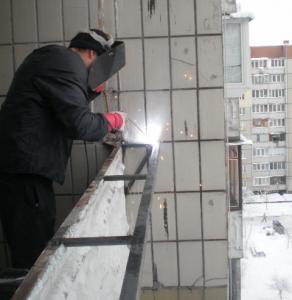 Вынос на балконе, вынос балкона цена Киев