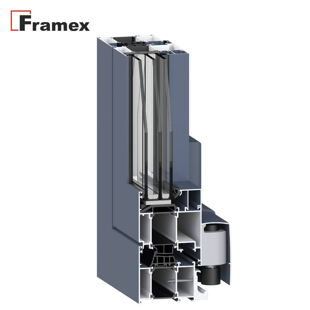 Framex FTS72 алюминиевая раздвижная система