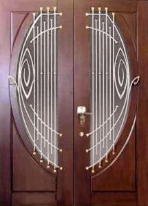 Двери бронированные (эксклюзивные с элементами декора, МДФ, покрас, кожвинил)
