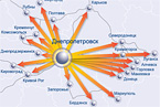 Новый маршрут доставки DoorHan-Днепропетровск