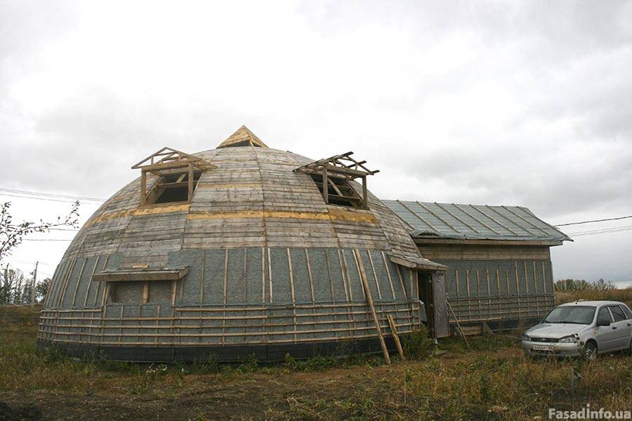 Энергоэффективный дом купол своими руками