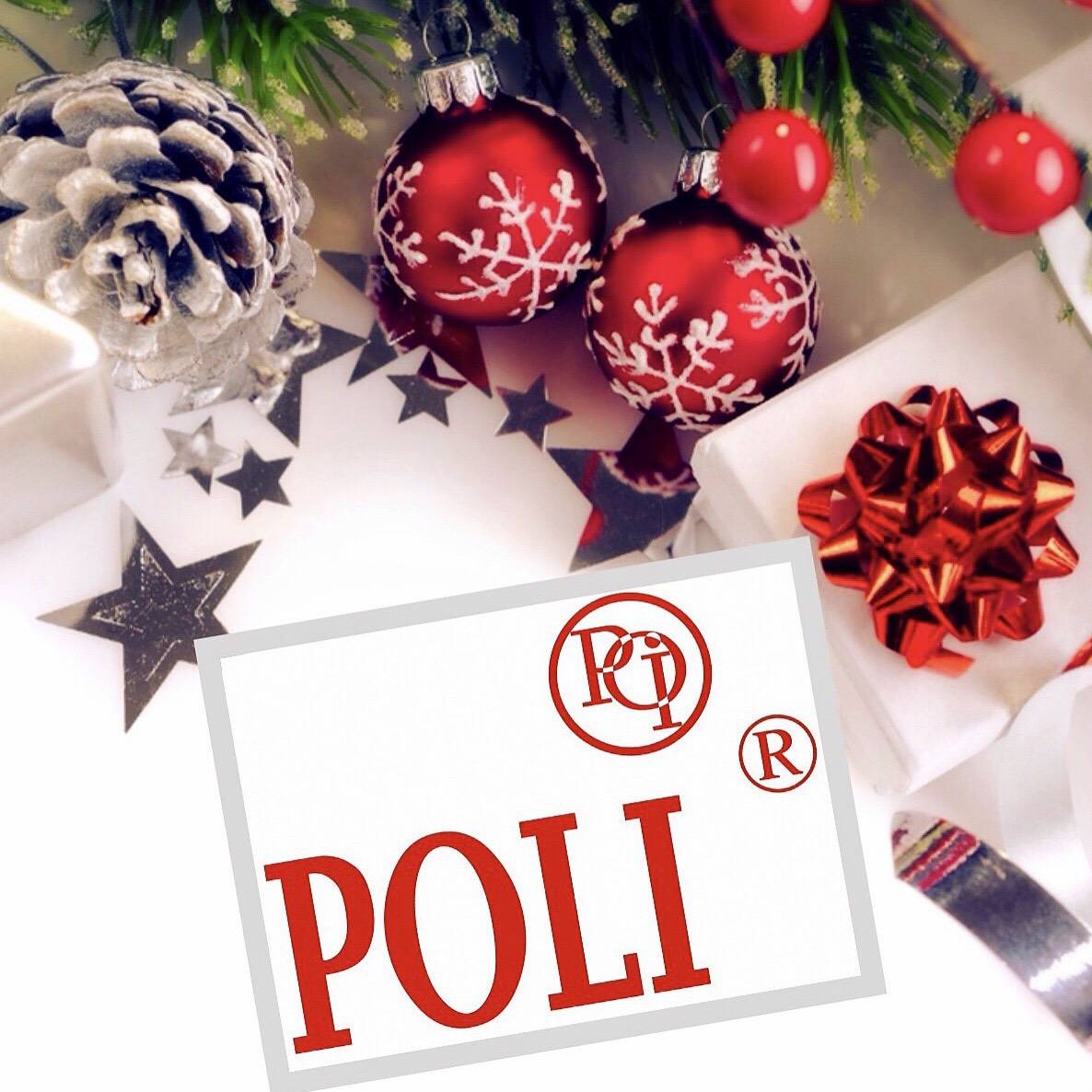 Коллектив TM POLI поздравляет с Новым годом и Рождеством!