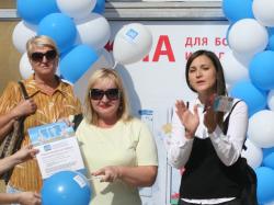 Подарочные сертификаты СтеклоПЛАСТ разыграны в Луганске и Енакиево