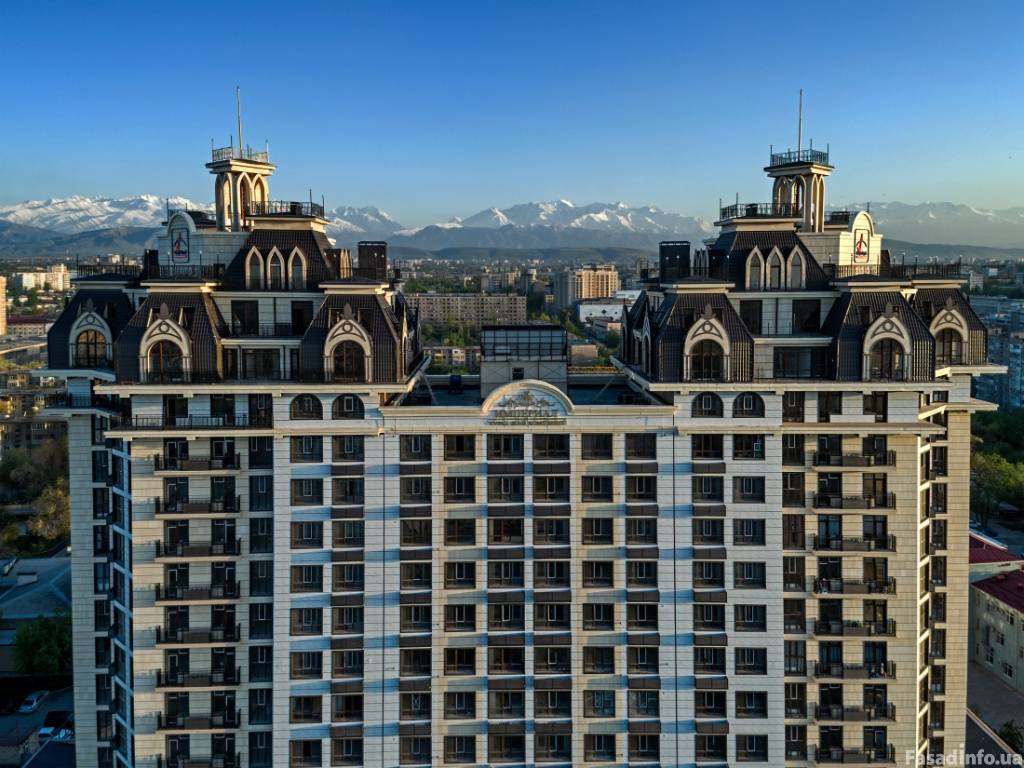 Окнами Deceuninck остеклили элитный жилой комплекс «Империал» в Бишкеке